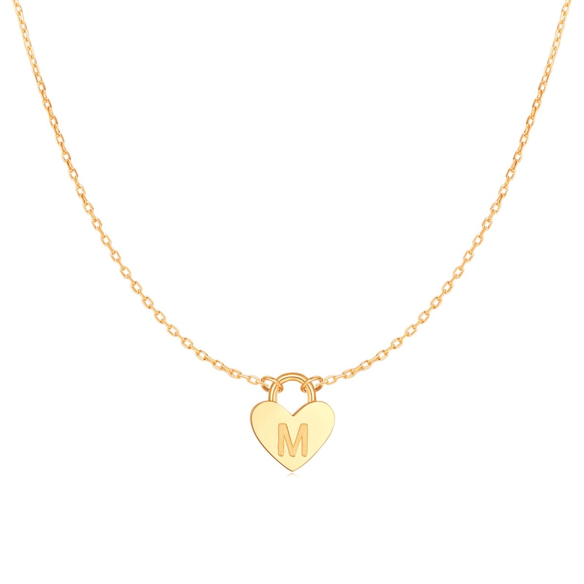 Collier "Initiale Cœur" - LaMaisonDesBijoux