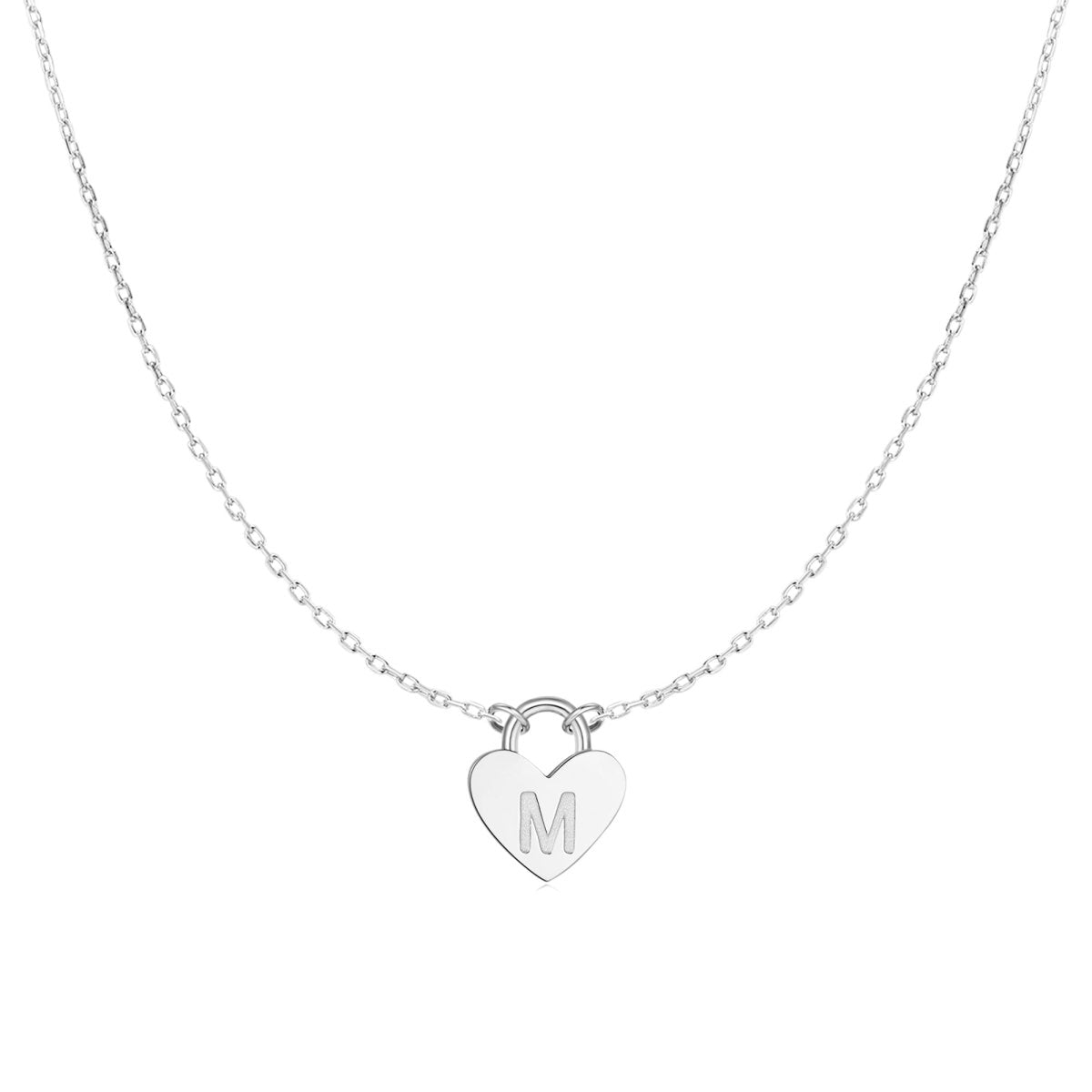 Collier "Initiale Cœur" - LaMaisonDesBijoux