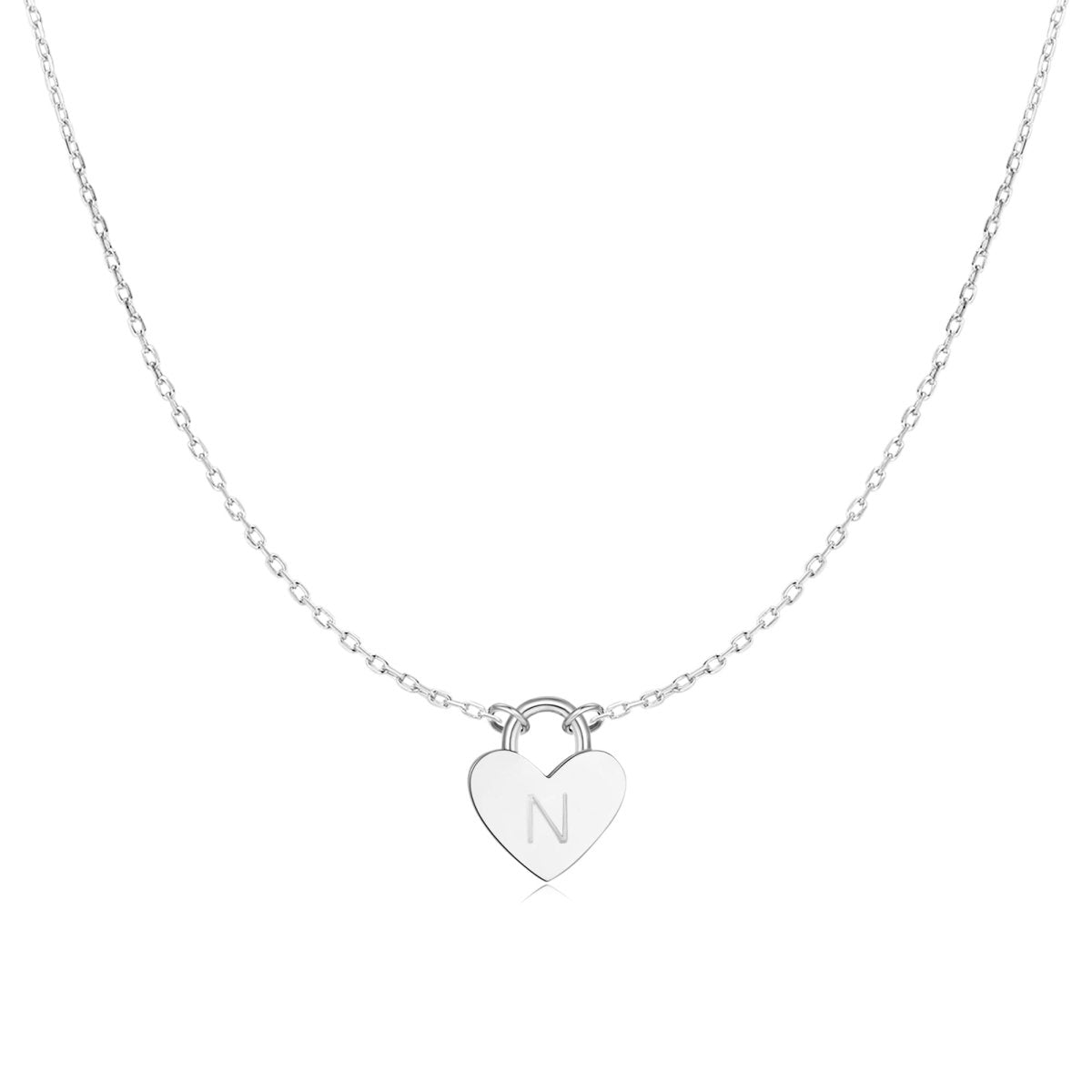 Collier "Initiale Cœur" - LaMaisonDesBijoux