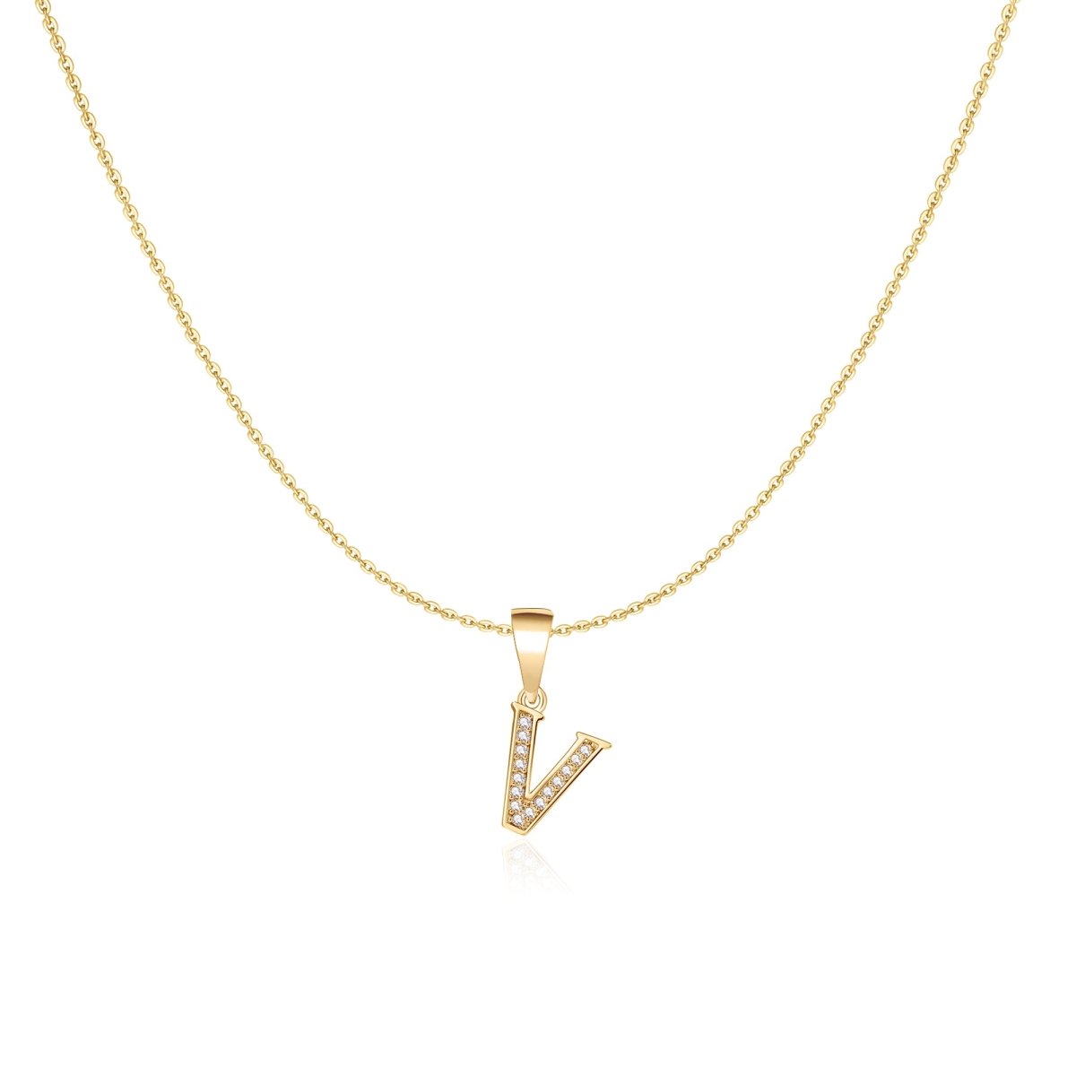 Collier "Lettres Brillantes" - LaMaisonDesBijoux