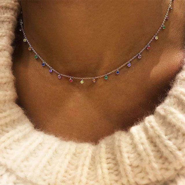 Collier "Arc-en-ciel" - LaMaisonDesBijoux