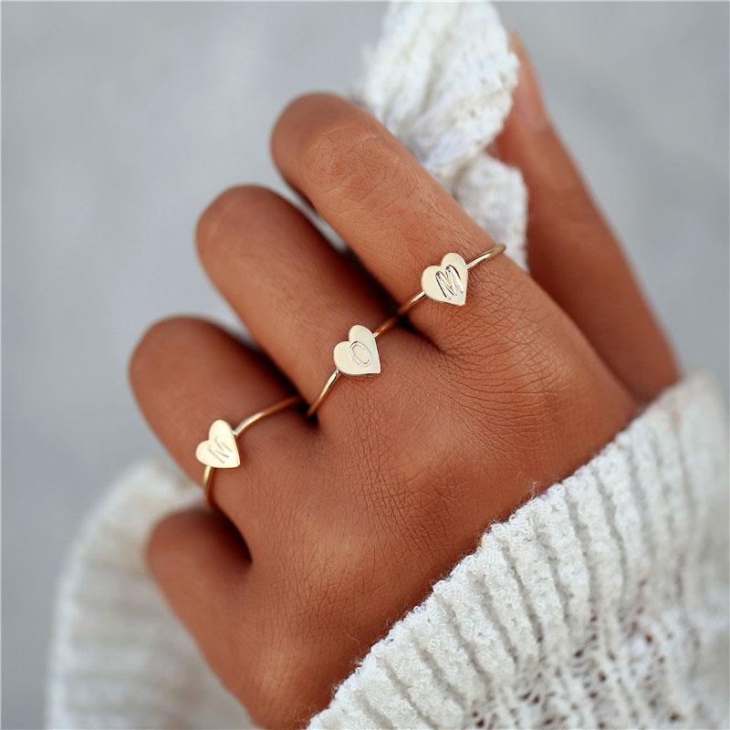 Bague "Initiale" - LaMaisonDesBijoux