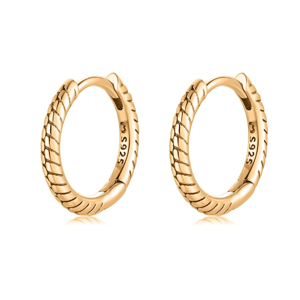 Boucles "Anneaux Linéaires" - LaMaisonDesBijoux