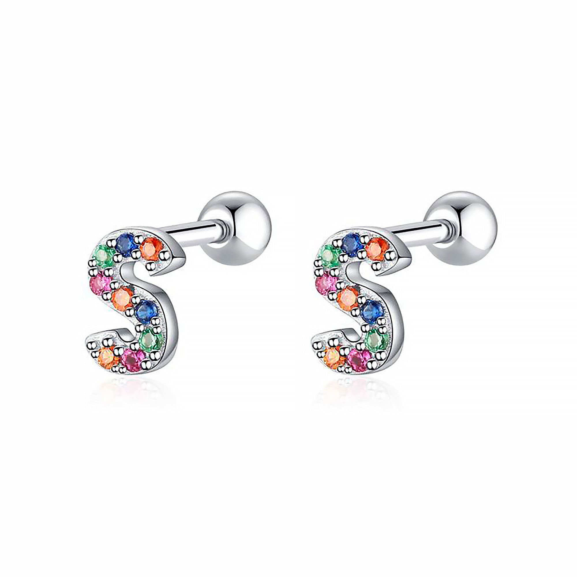 Boucle "Lettres Couleur" - LaMaisonDesBijoux