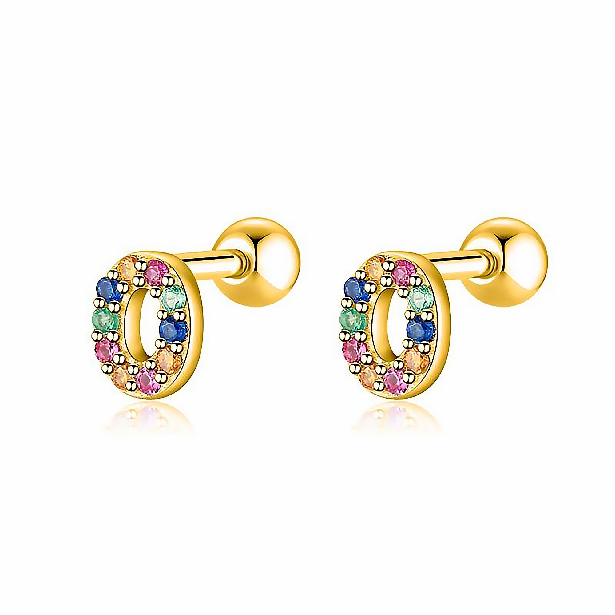 Boucle "Lettres Couleur" - LaMaisonDesBijoux