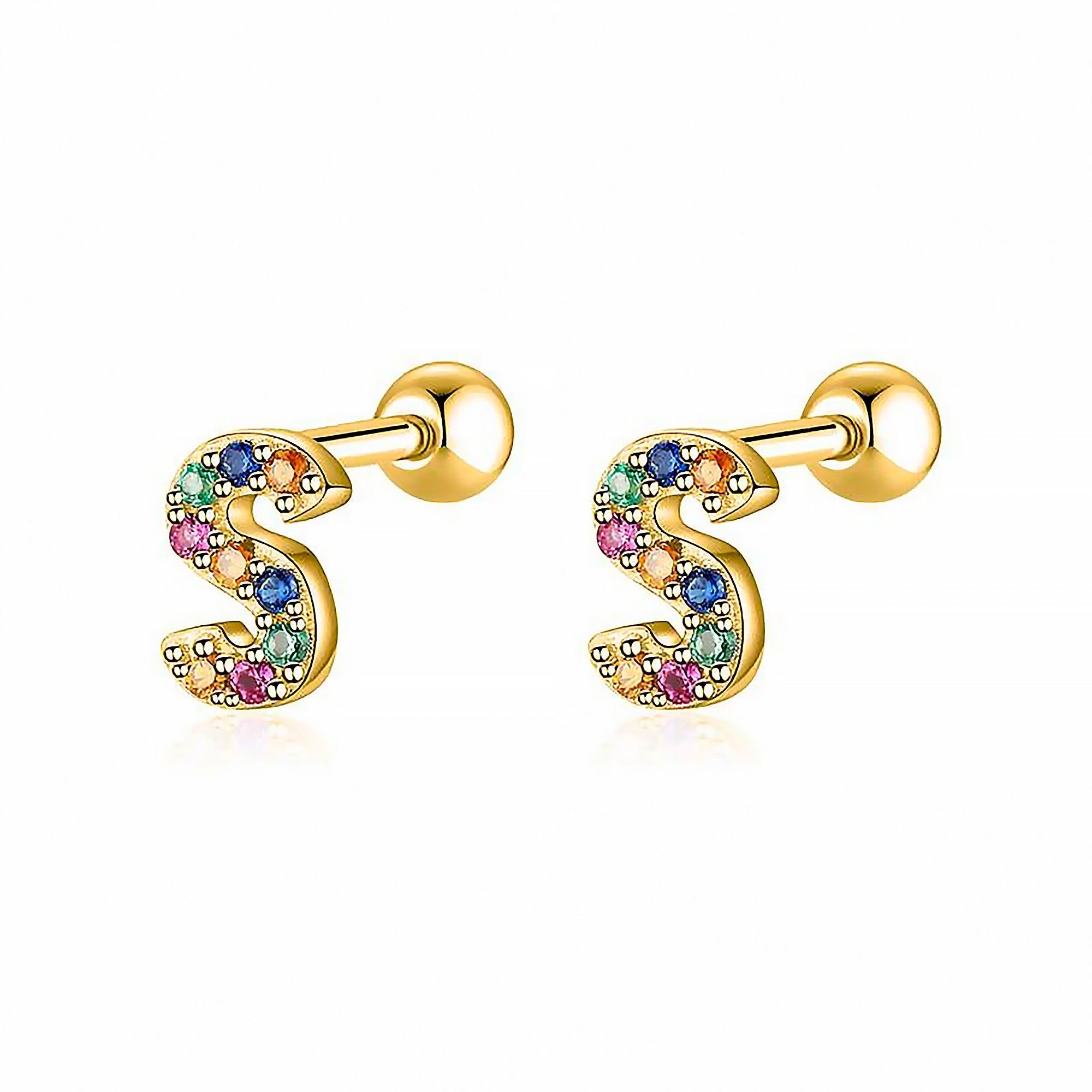 Boucle "Lettres Couleur" - LaMaisonDesBijoux