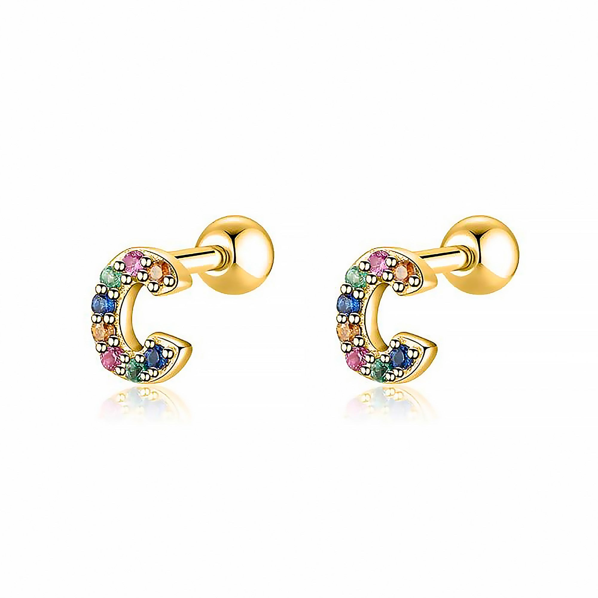 Boucle "Lettres Couleur" - LaMaisonDesBijoux