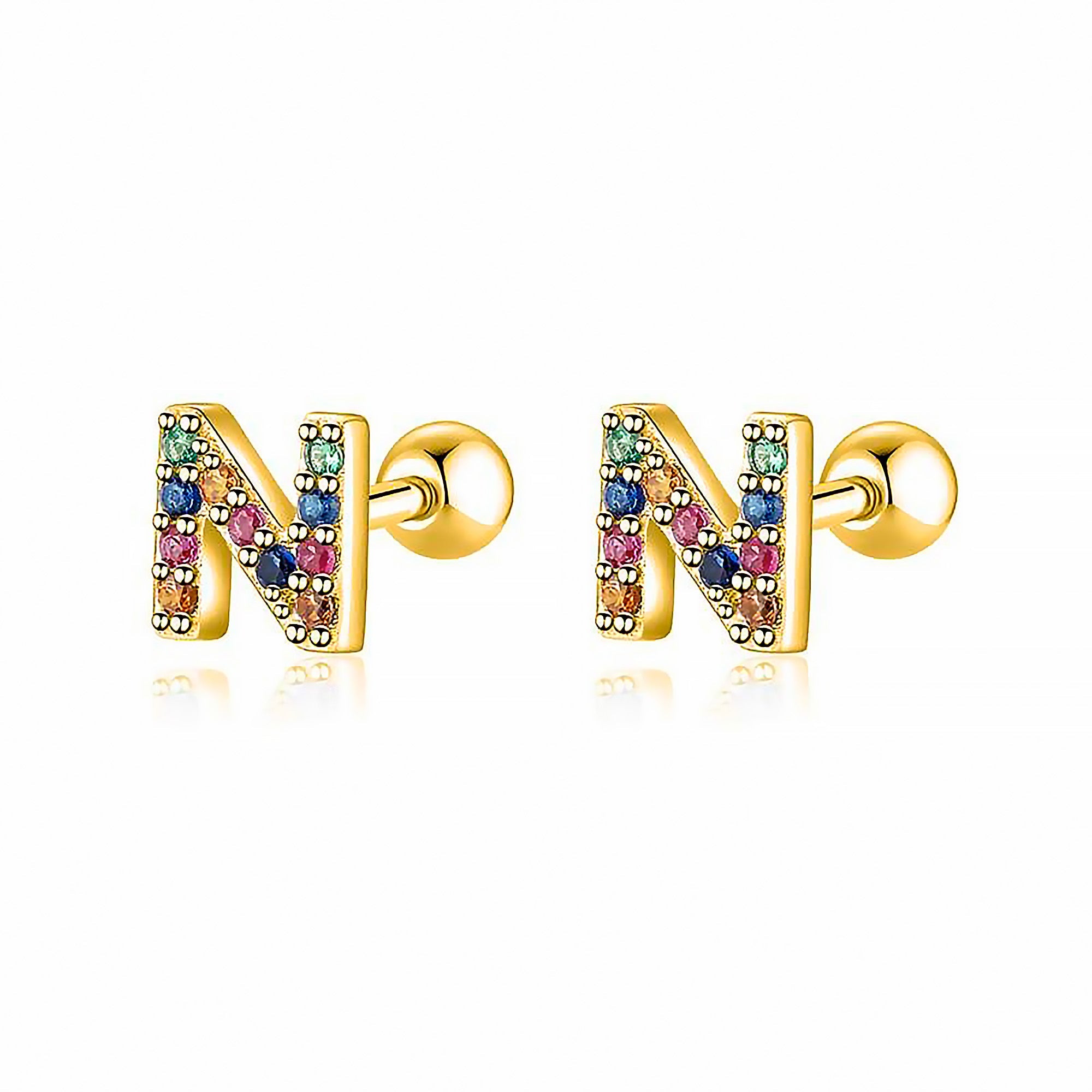 Boucle "Lettres Couleur" - LaMaisonDesBijoux