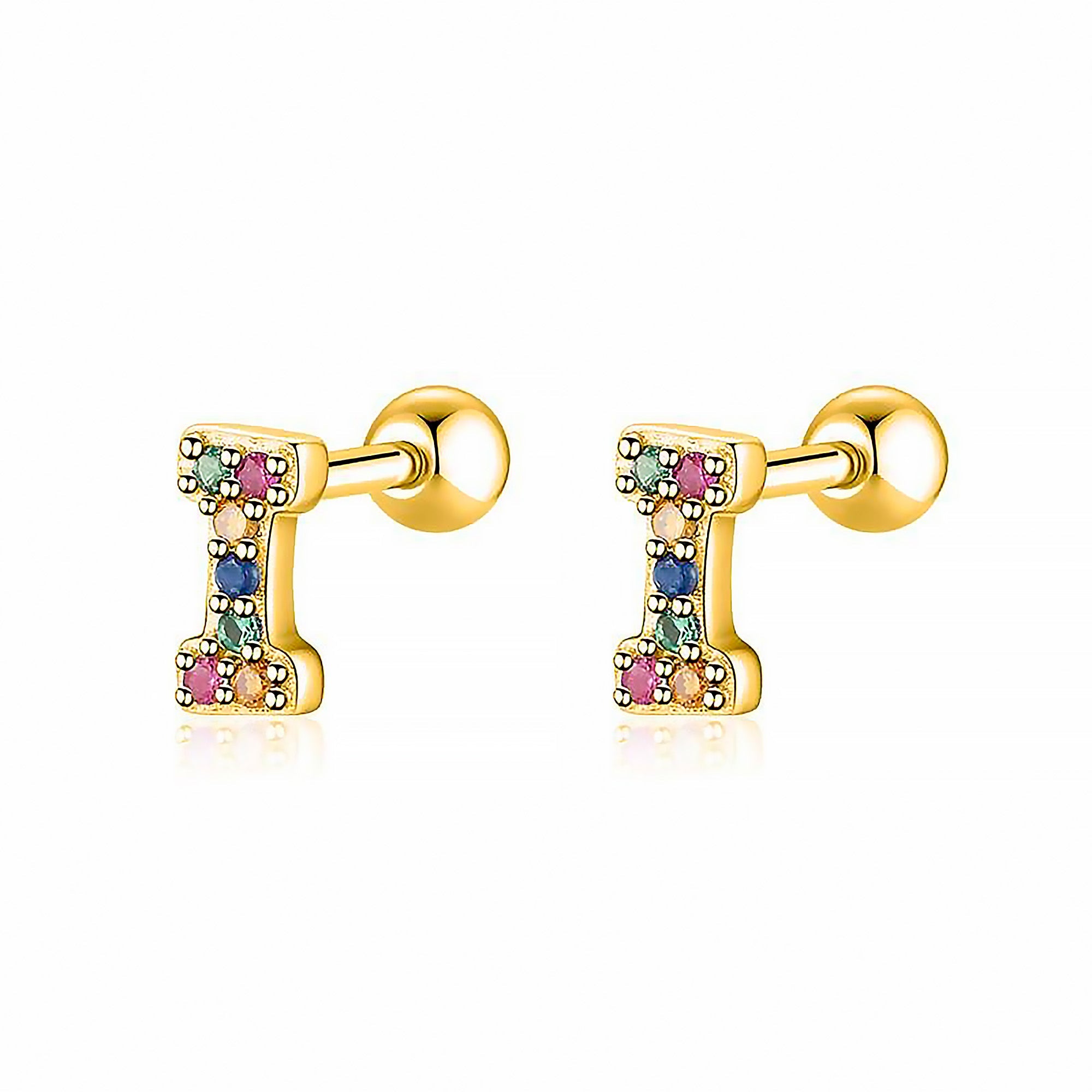 Boucle "Lettres Couleur" - LaMaisonDesBijoux