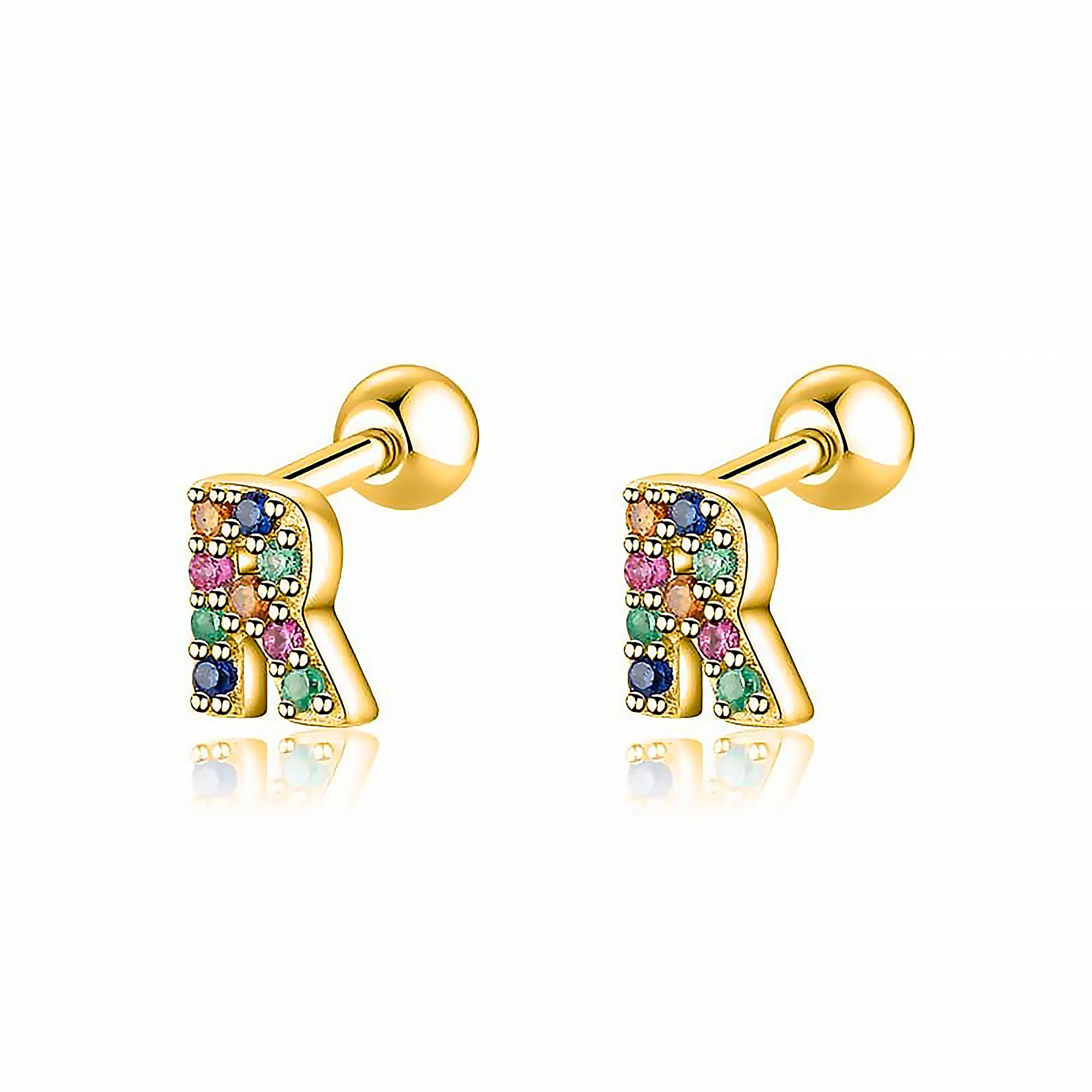 Boucle "Lettres Couleur" - LaMaisonDesBijoux