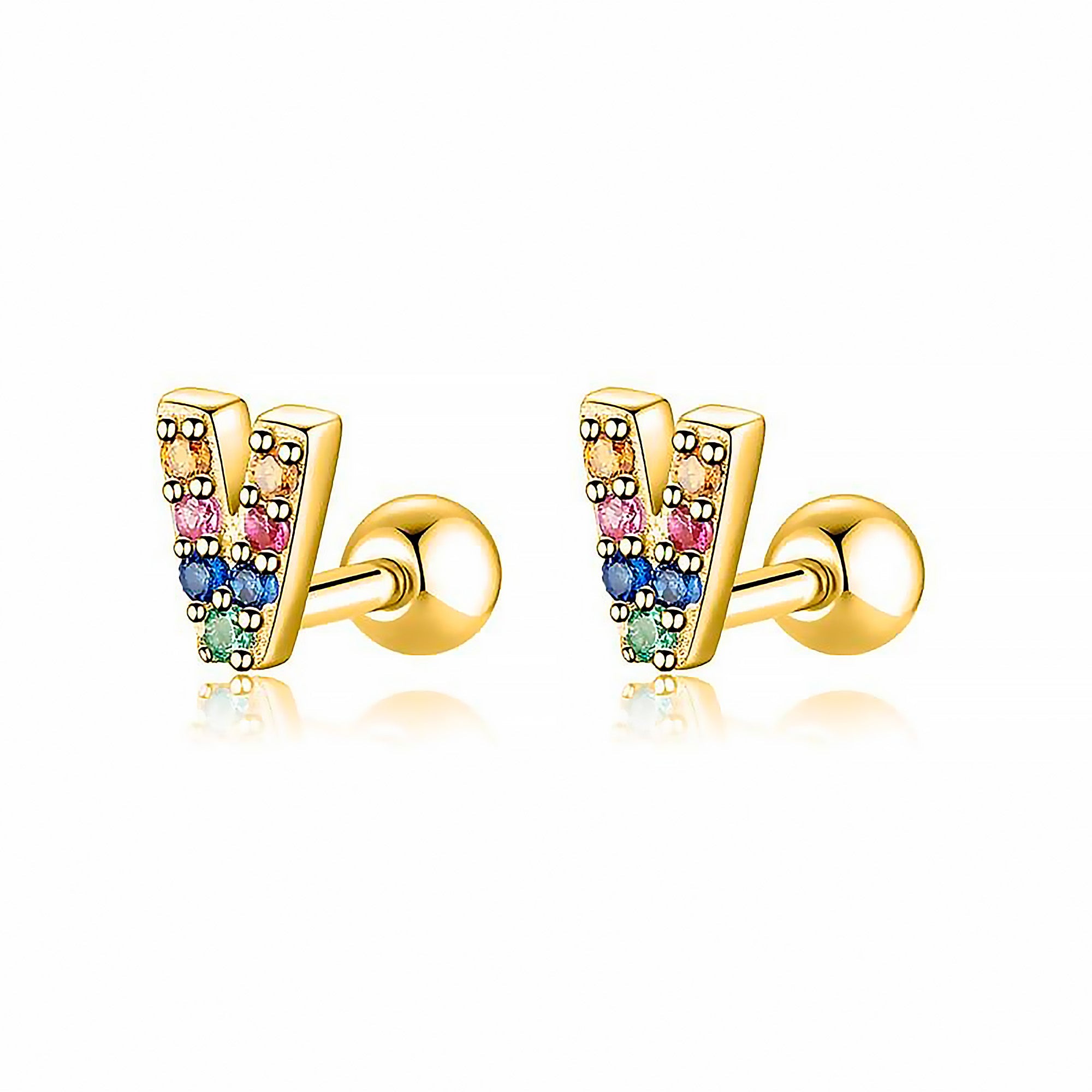 Boucle "Lettres Couleur" - LaMaisonDesBijoux