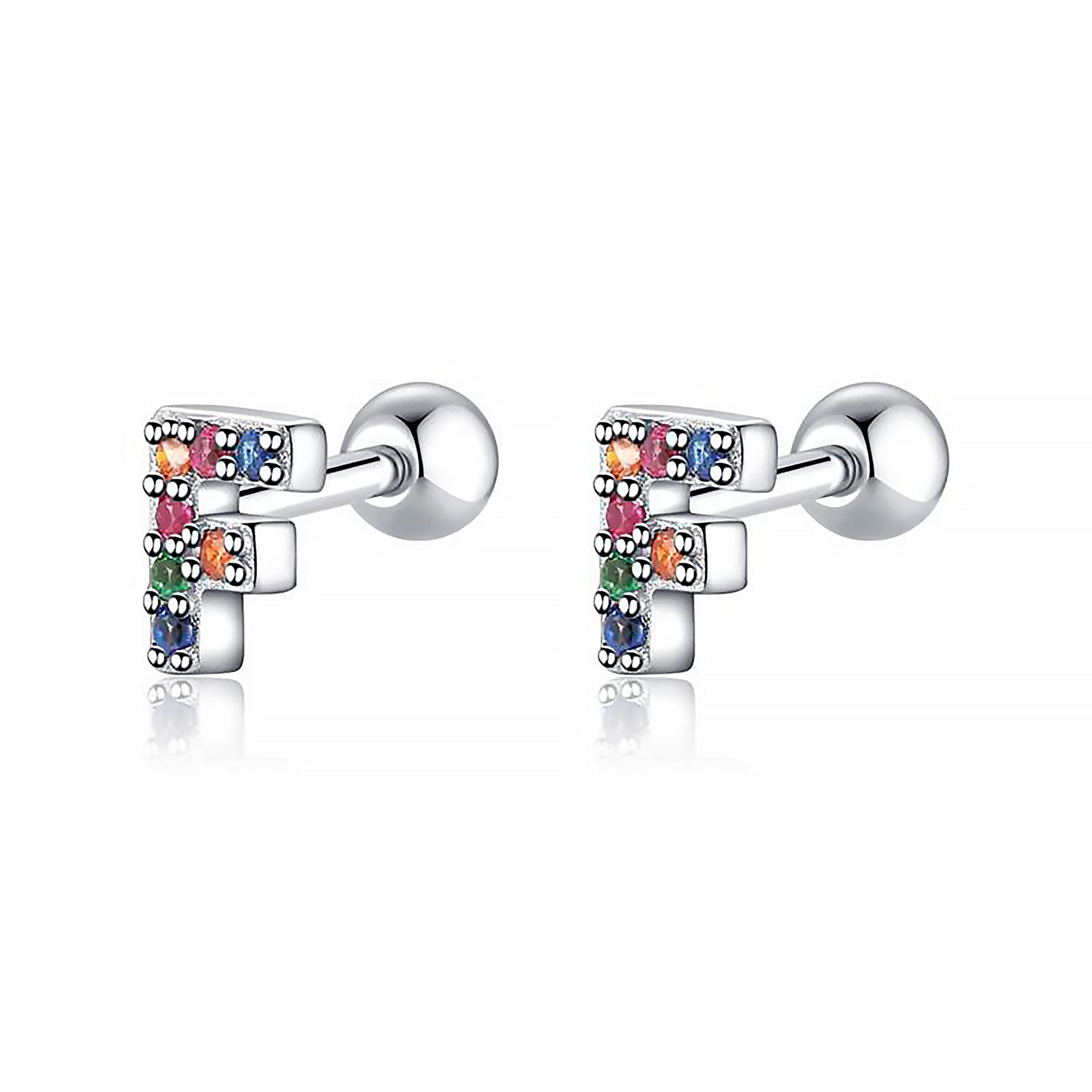 Boucle "Lettres Couleur" - LaMaisonDesBijoux
