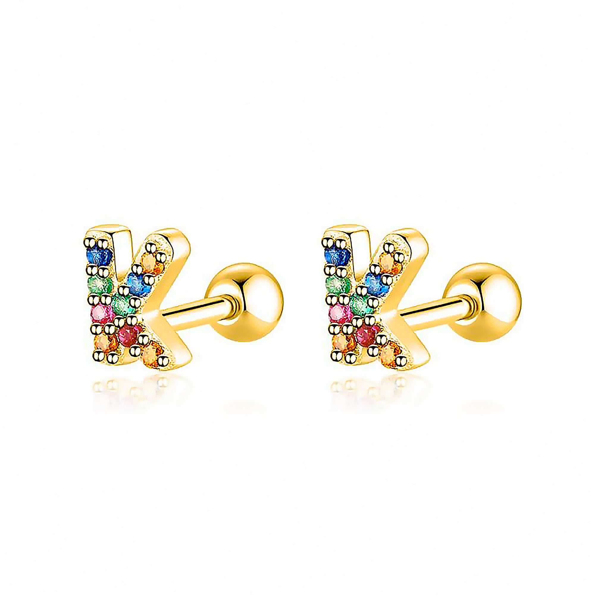 Boucle "Lettres Couleur" - LaMaisonDesBijoux