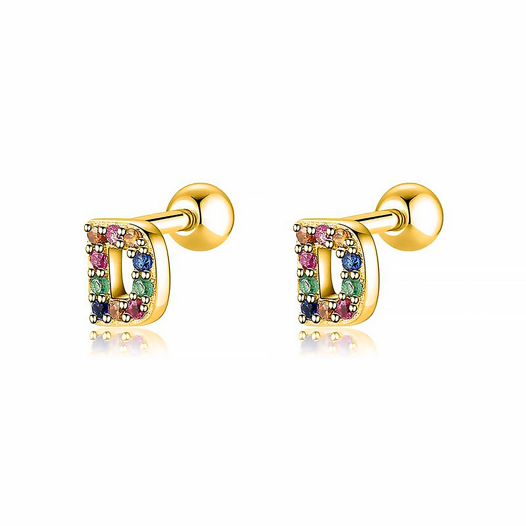 Boucle "Lettres Couleur" - LaMaisonDesBijoux