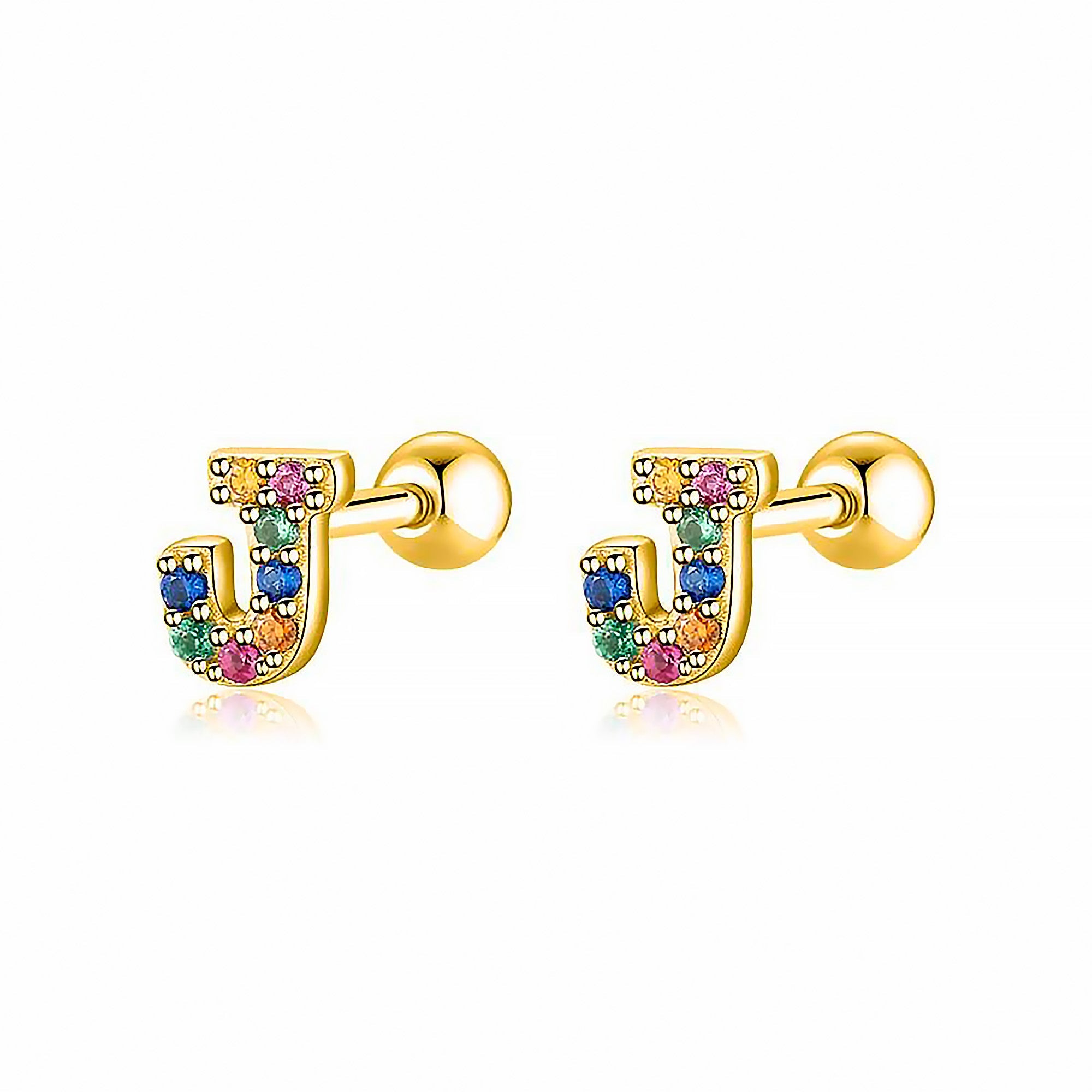 Boucle "Lettres Couleur" - LaMaisonDesBijoux
