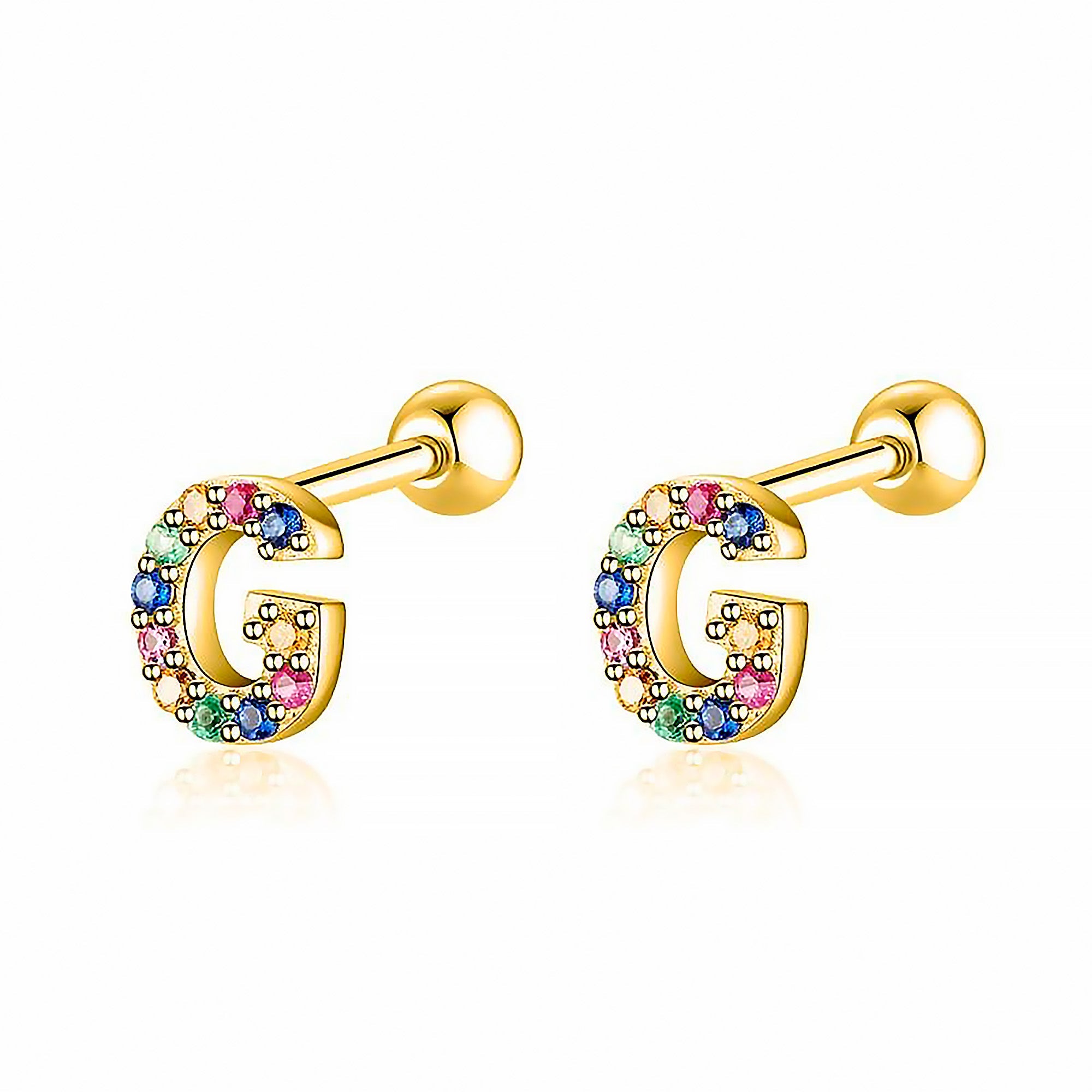 Boucle "Lettres Couleur" - LaMaisonDesBijoux