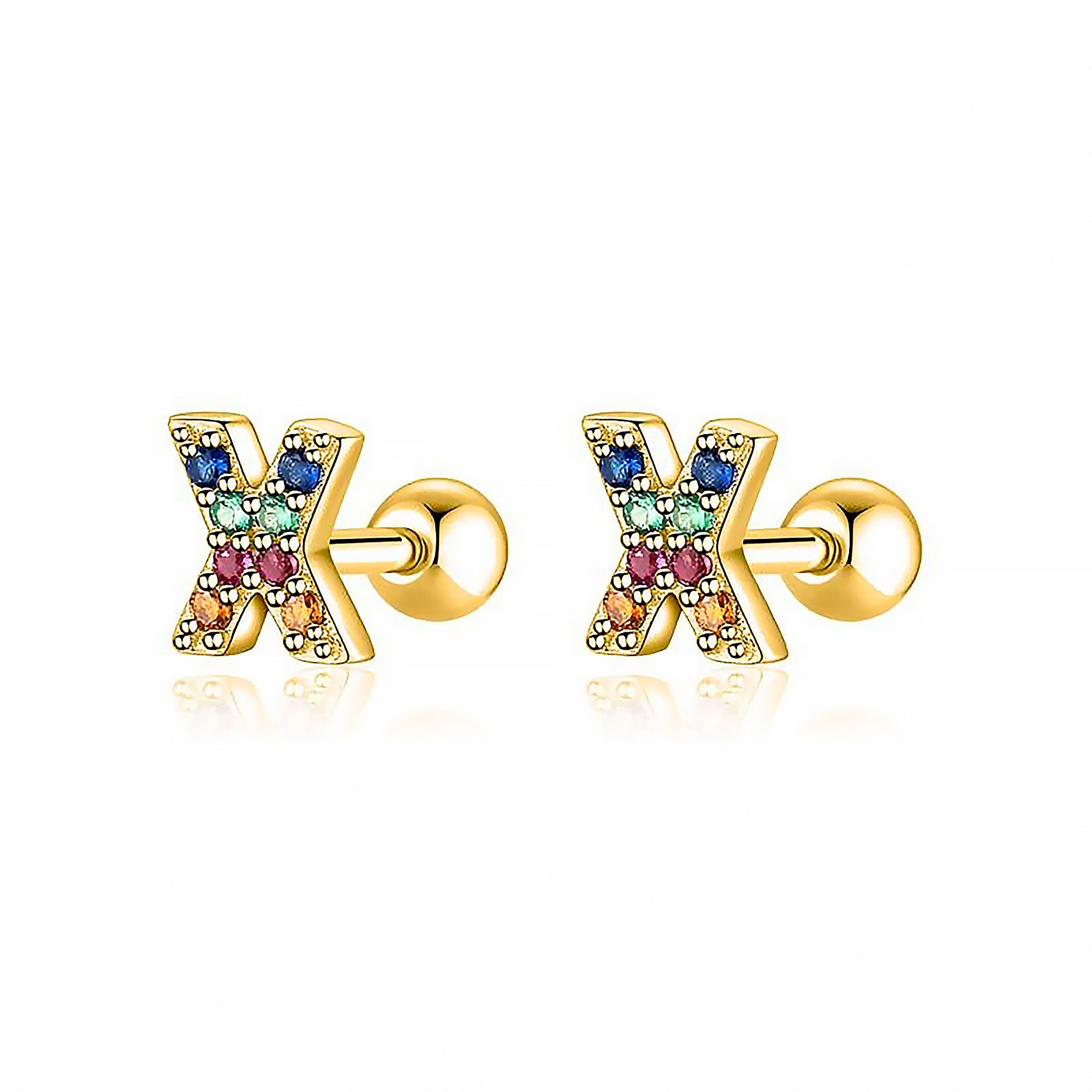 Boucle "Lettres Couleur" - LaMaisonDesBijoux