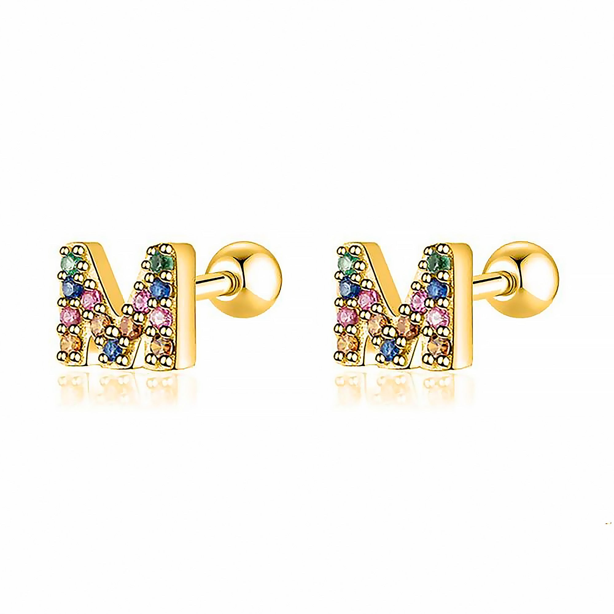 Boucle "Lettres Couleur" - LaMaisonDesBijoux