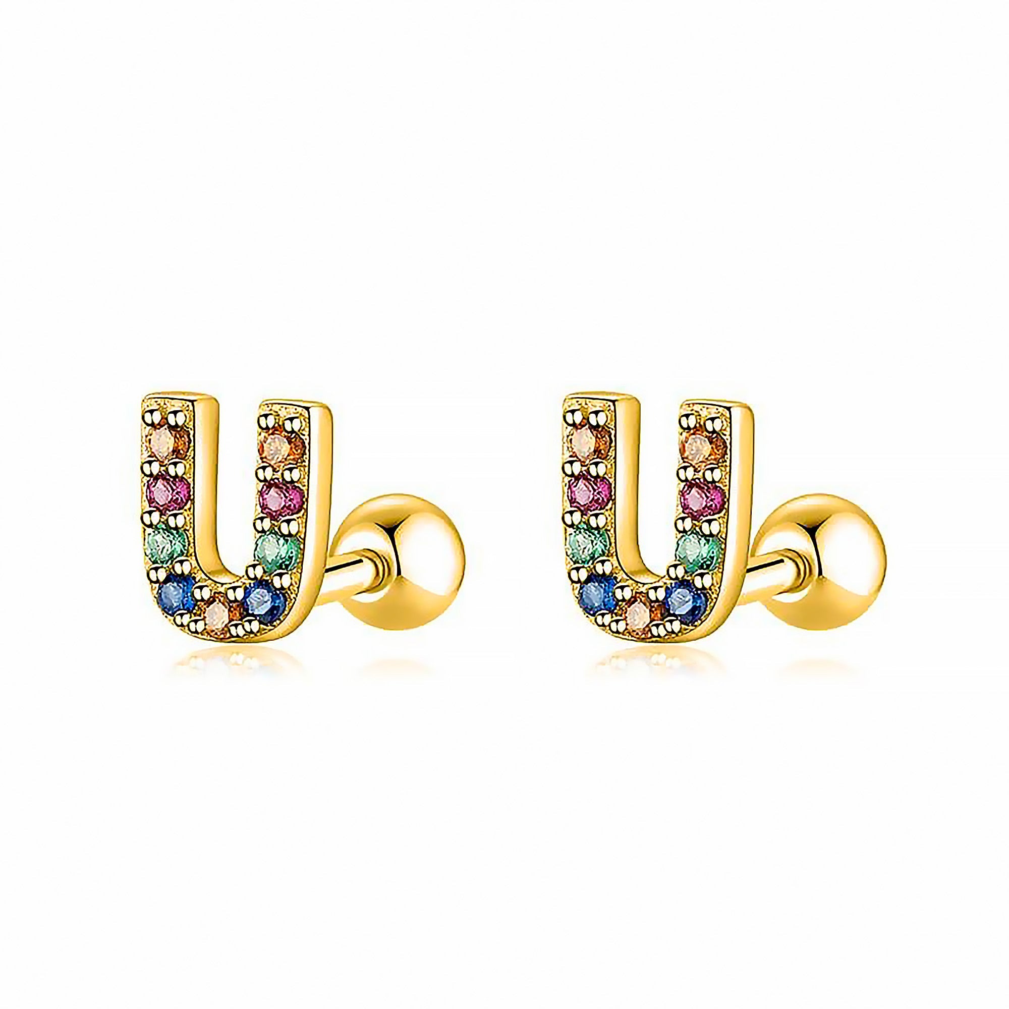 Boucle "Lettres Couleur" - LaMaisonDesBijoux