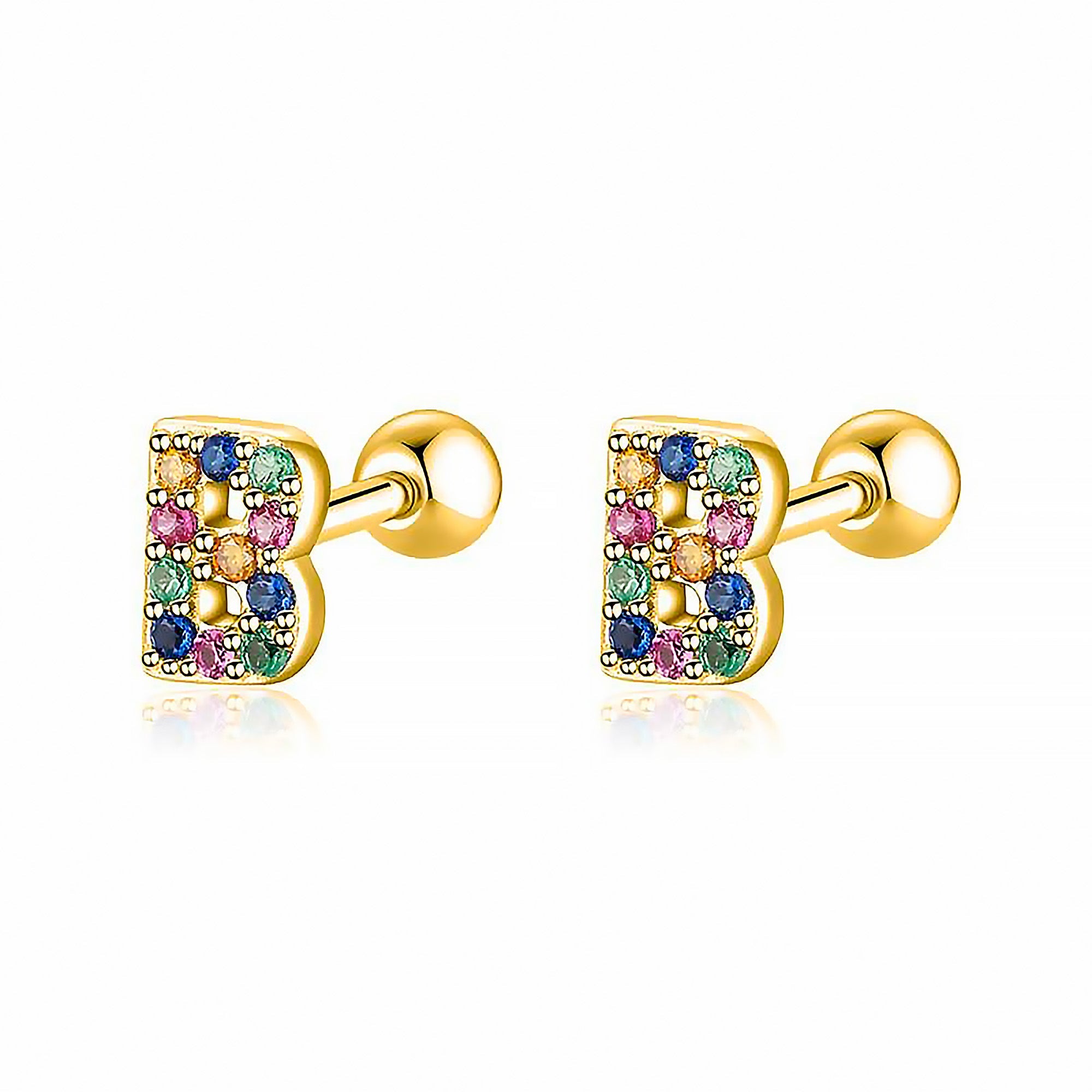 Boucle "Lettres Couleur" - LaMaisonDesBijoux
