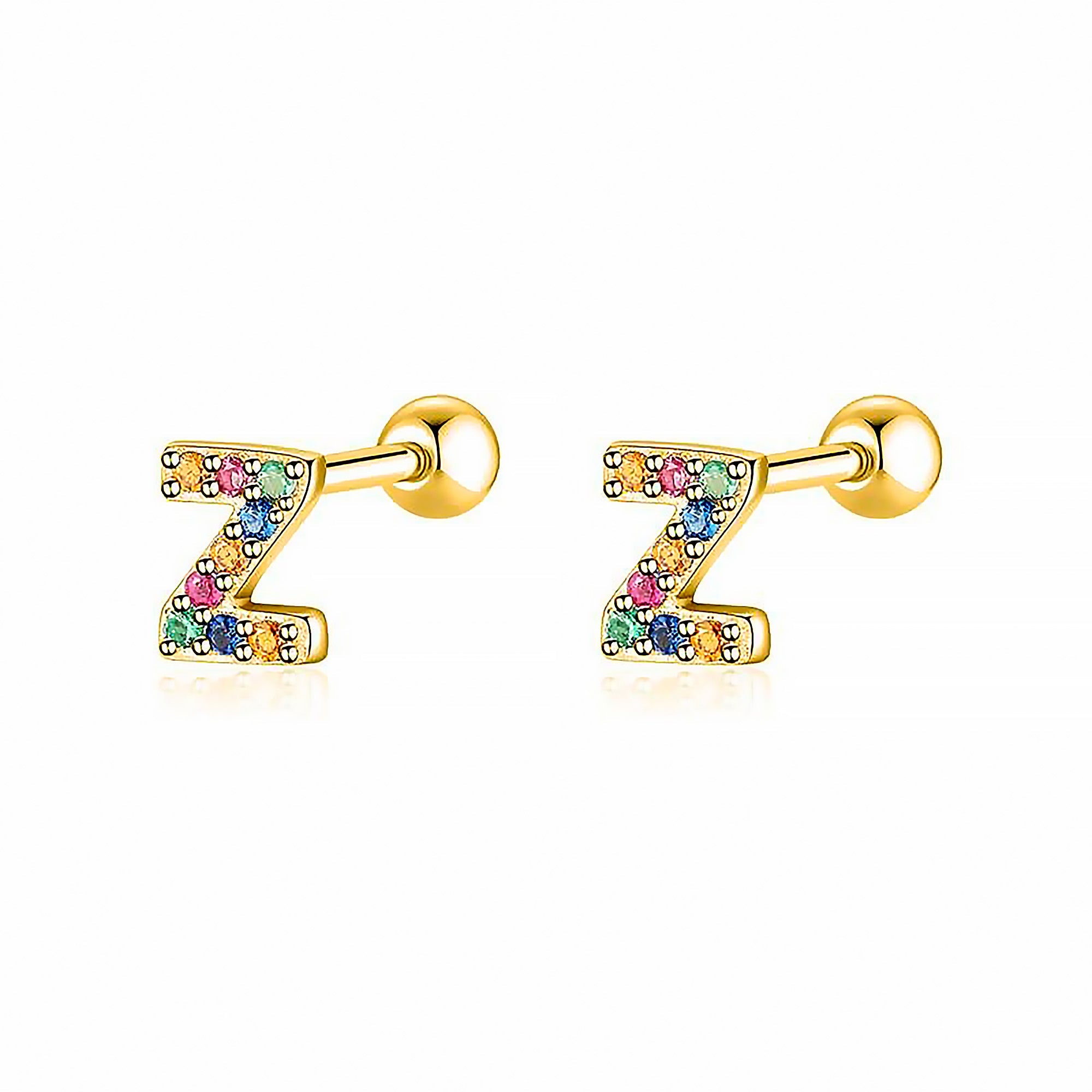 Boucle "Lettres Couleur" - LaMaisonDesBijoux