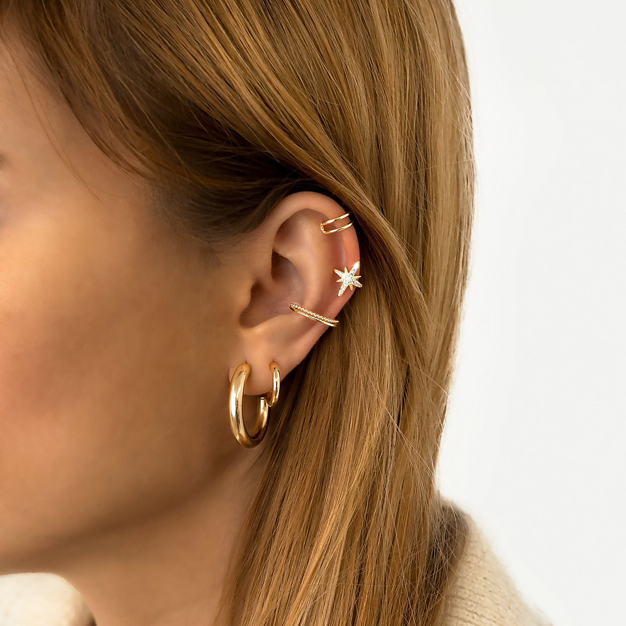 Boucles "Demi-anneau Speranta" - LaMaisonDesBijoux