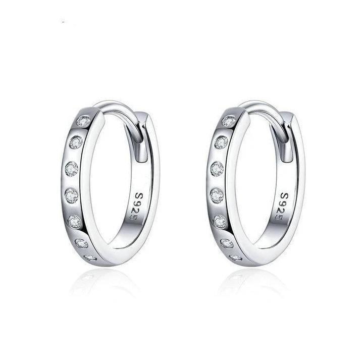 Boucles "Cercles Brillants" - LaMaisonDesBijoux
