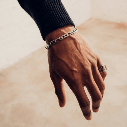 Bracelet Homme BRAVE "Titane" - LaMaisonDesBijoux