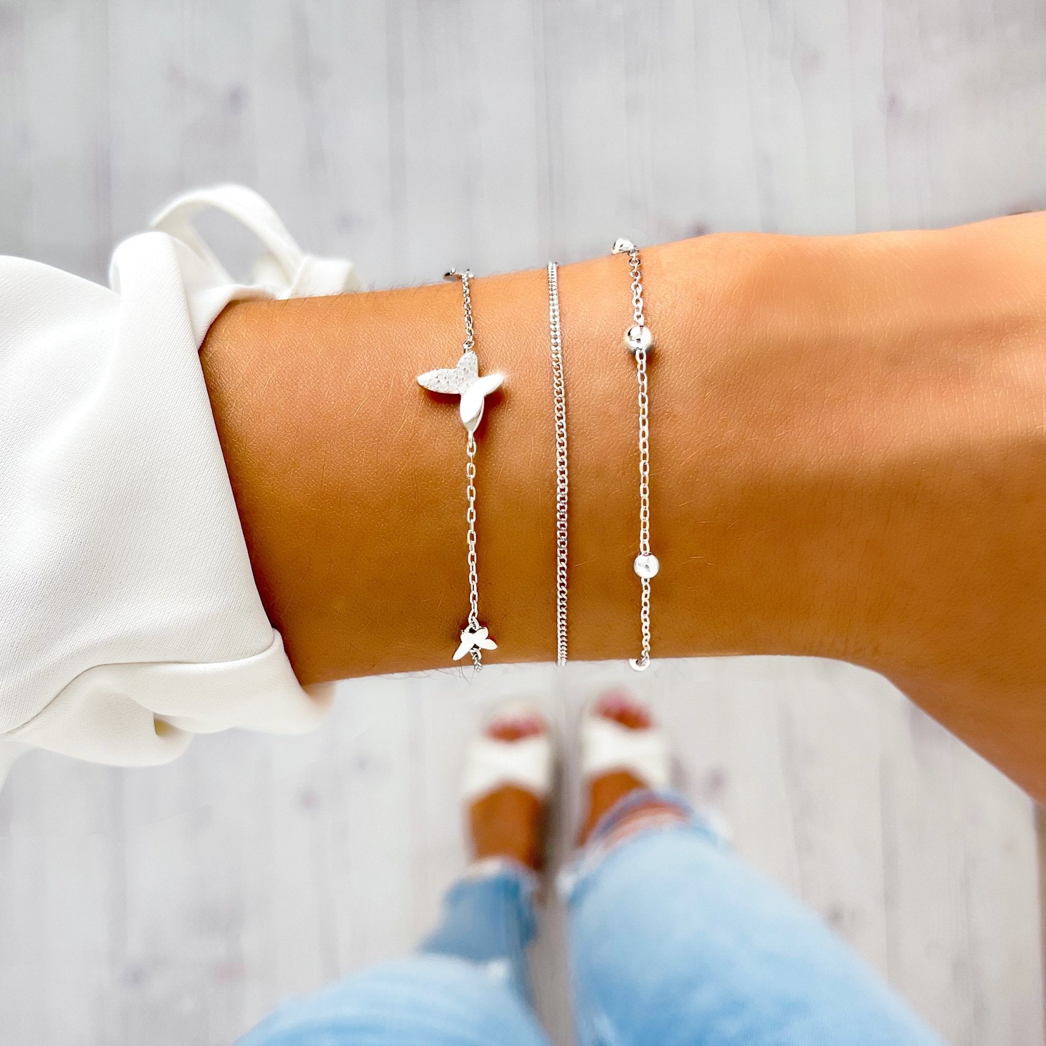 Bracelet "Trois Papillons" - LaMaisonDesBijoux