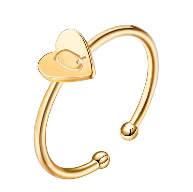 Bague "Initiale" - LaMaisonDesBijoux
