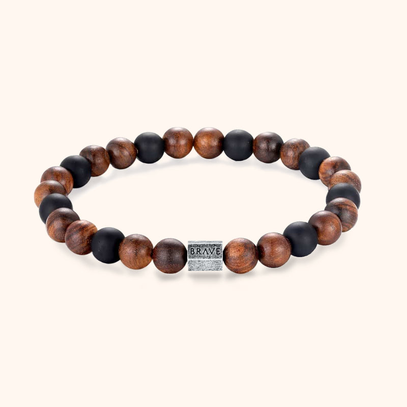 Bracelet Homme BRAVE "Wood" - LaMaisonDesBijoux
