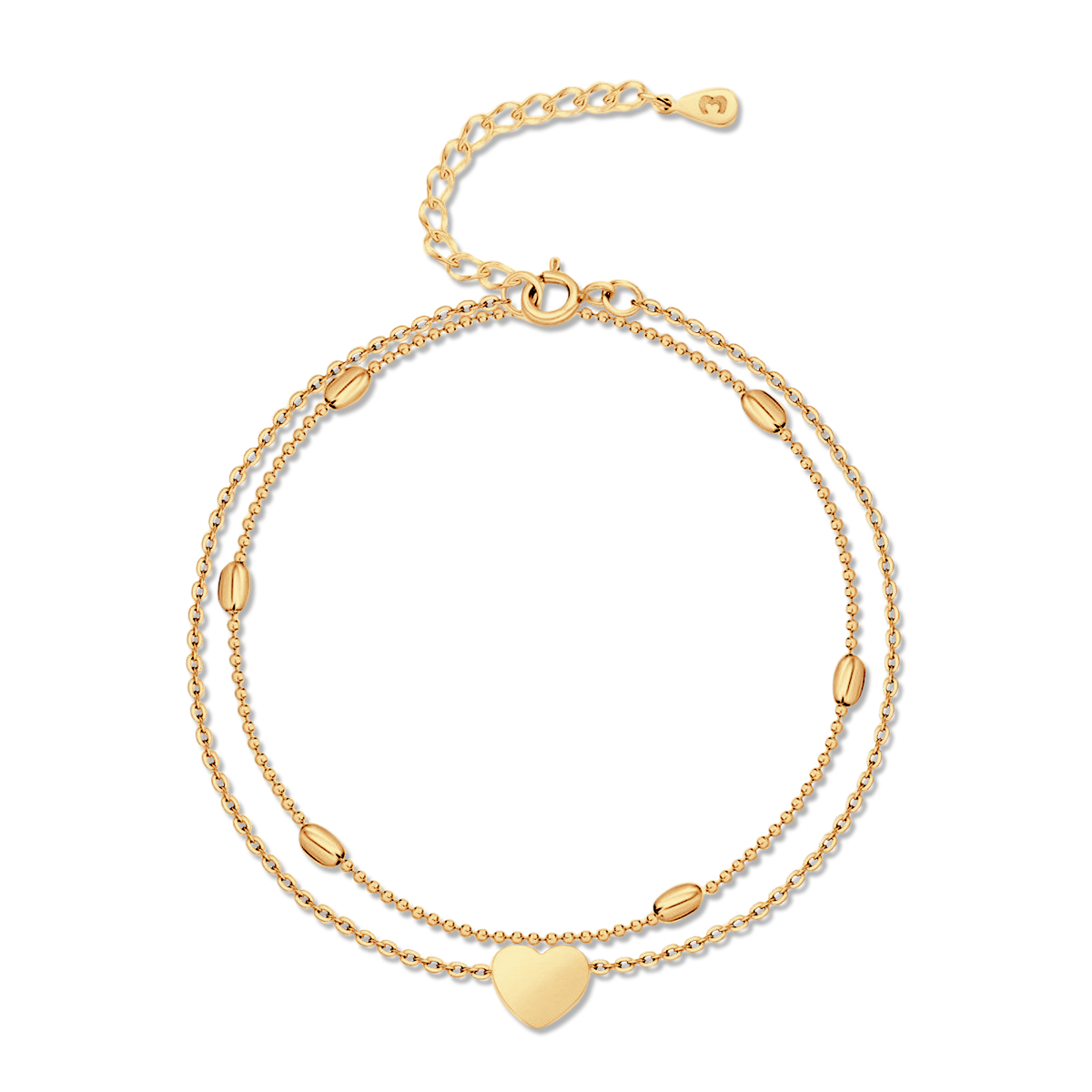 Bracelet de cheville Amour - LaMaisonDesBijoux