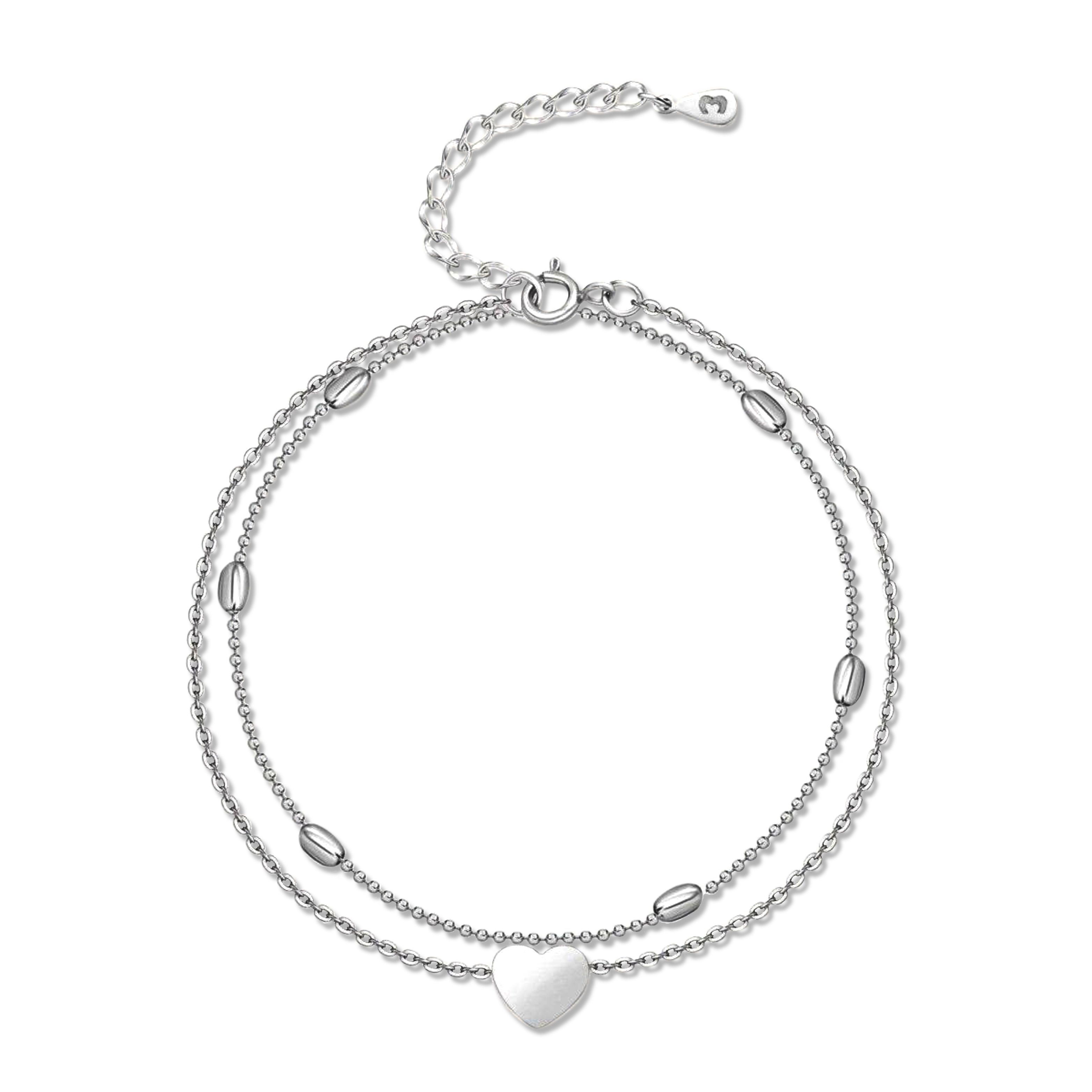 Bracelet de cheville Amour
