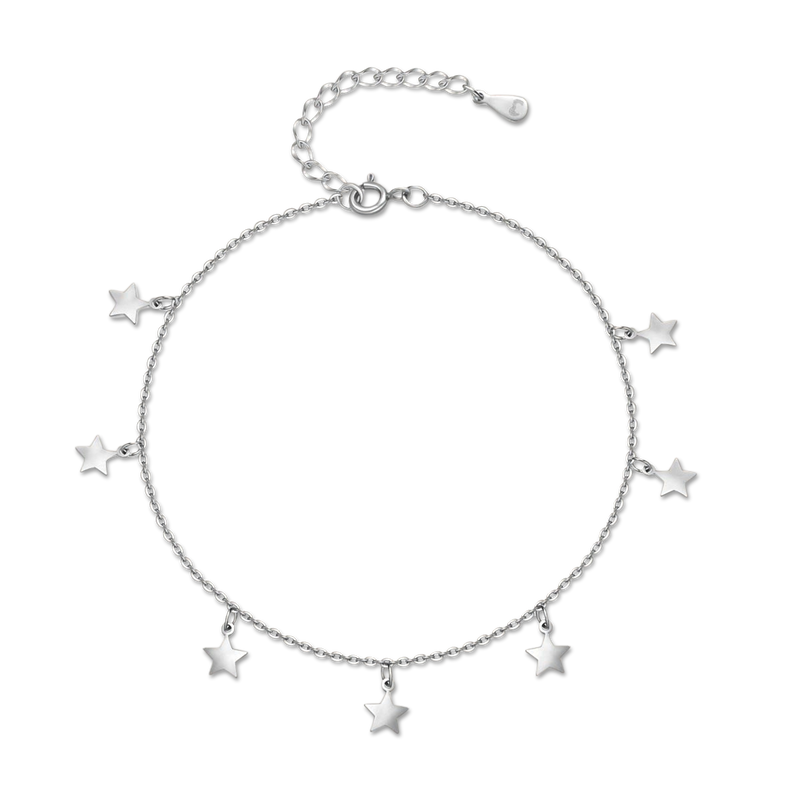 Bracelet de cheville Pluie Étoilée - LaMaisonDesBijoux