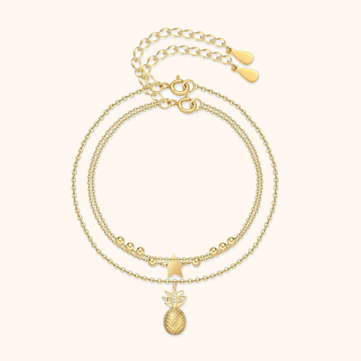 Bracelet de cheville "Été" - LaMaisonDesBijoux