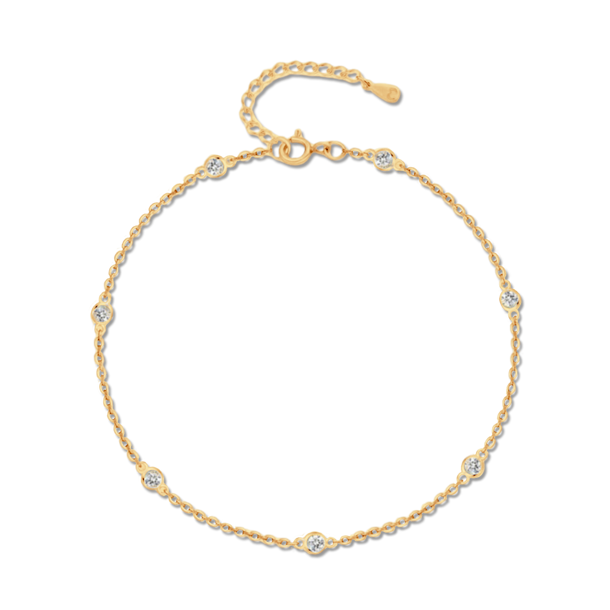 Bracelet de cheville Diamants - LaMaisonDesBijoux