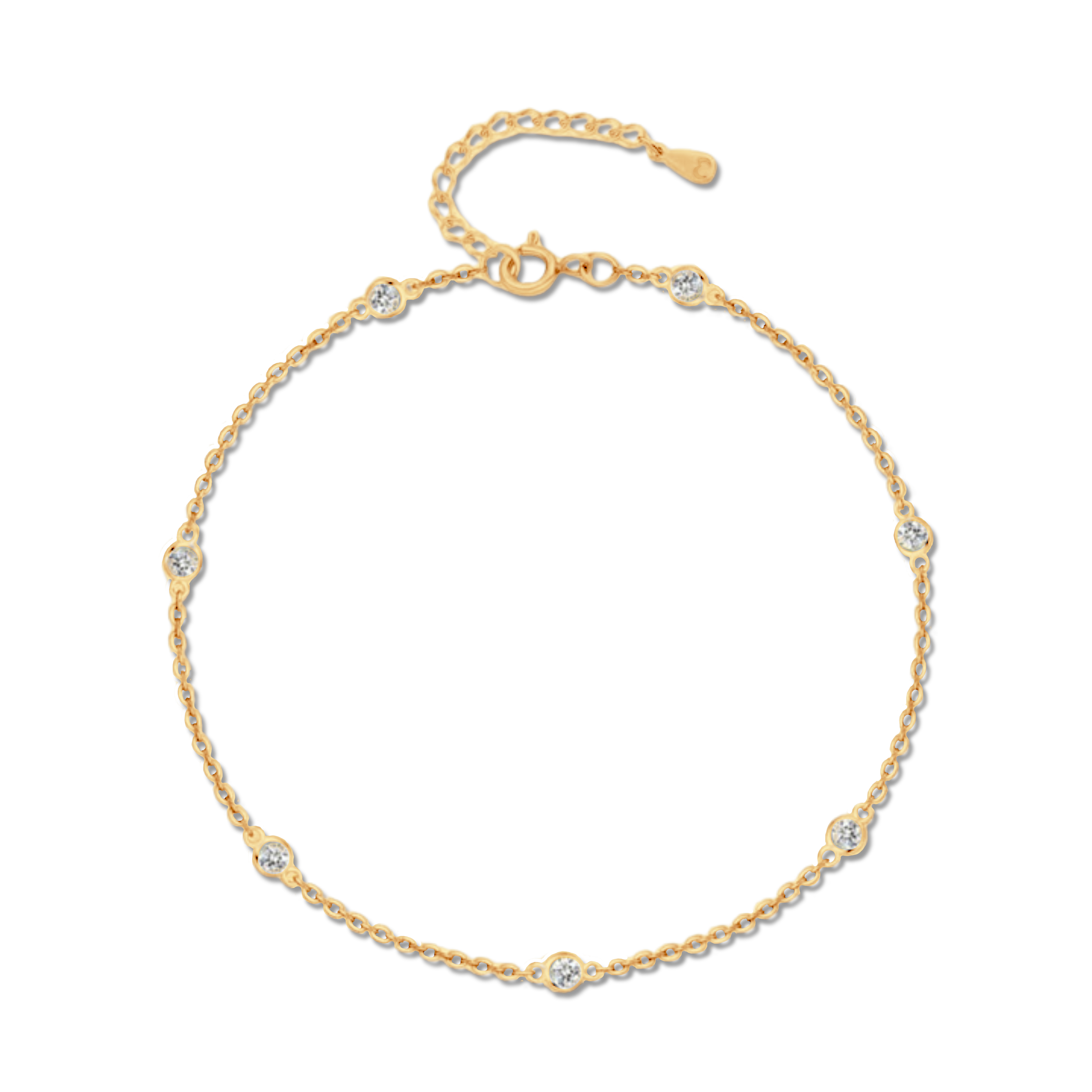 Bracelet de cheville Diamants