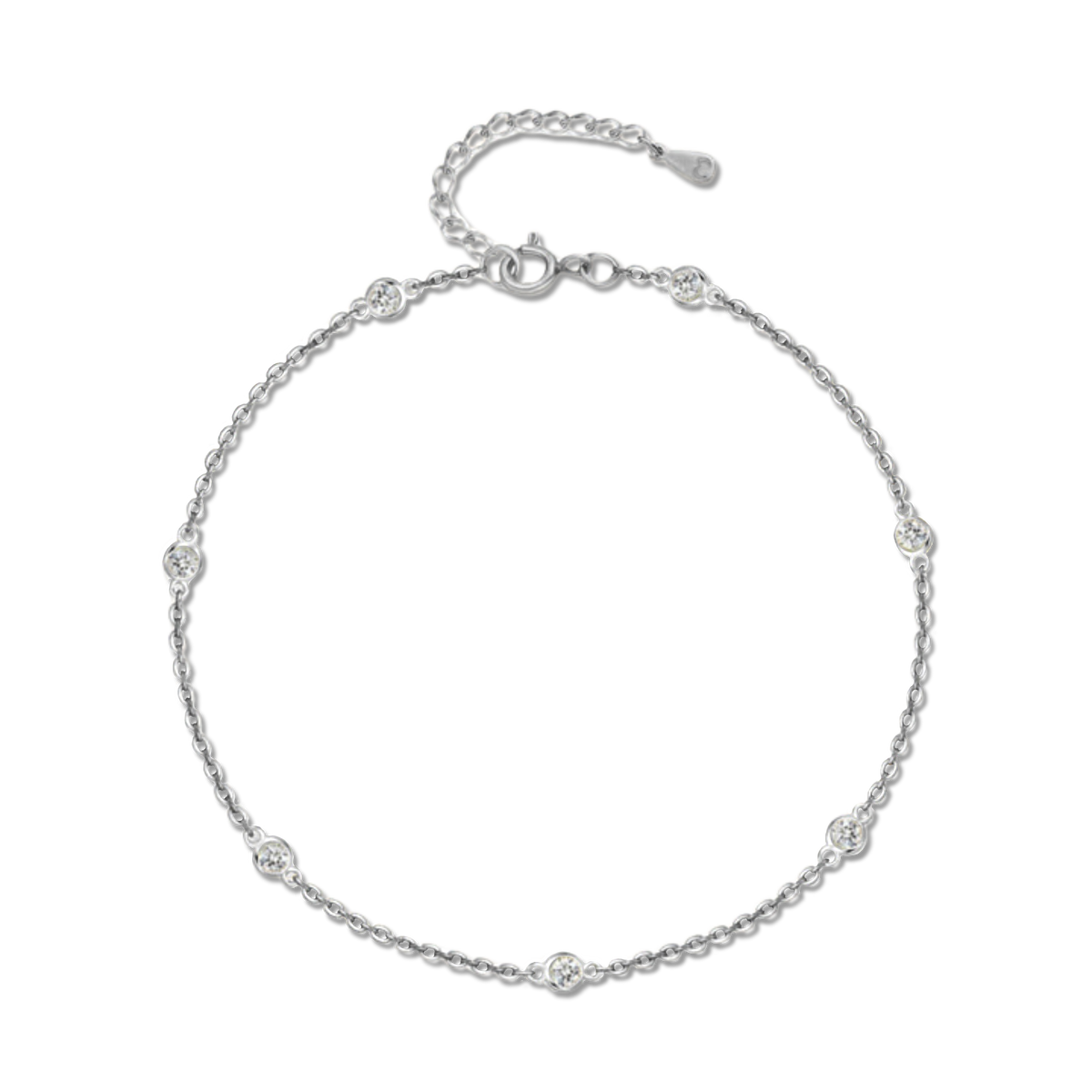 Bracelet de cheville Diamants - LaMaisonDesBijoux