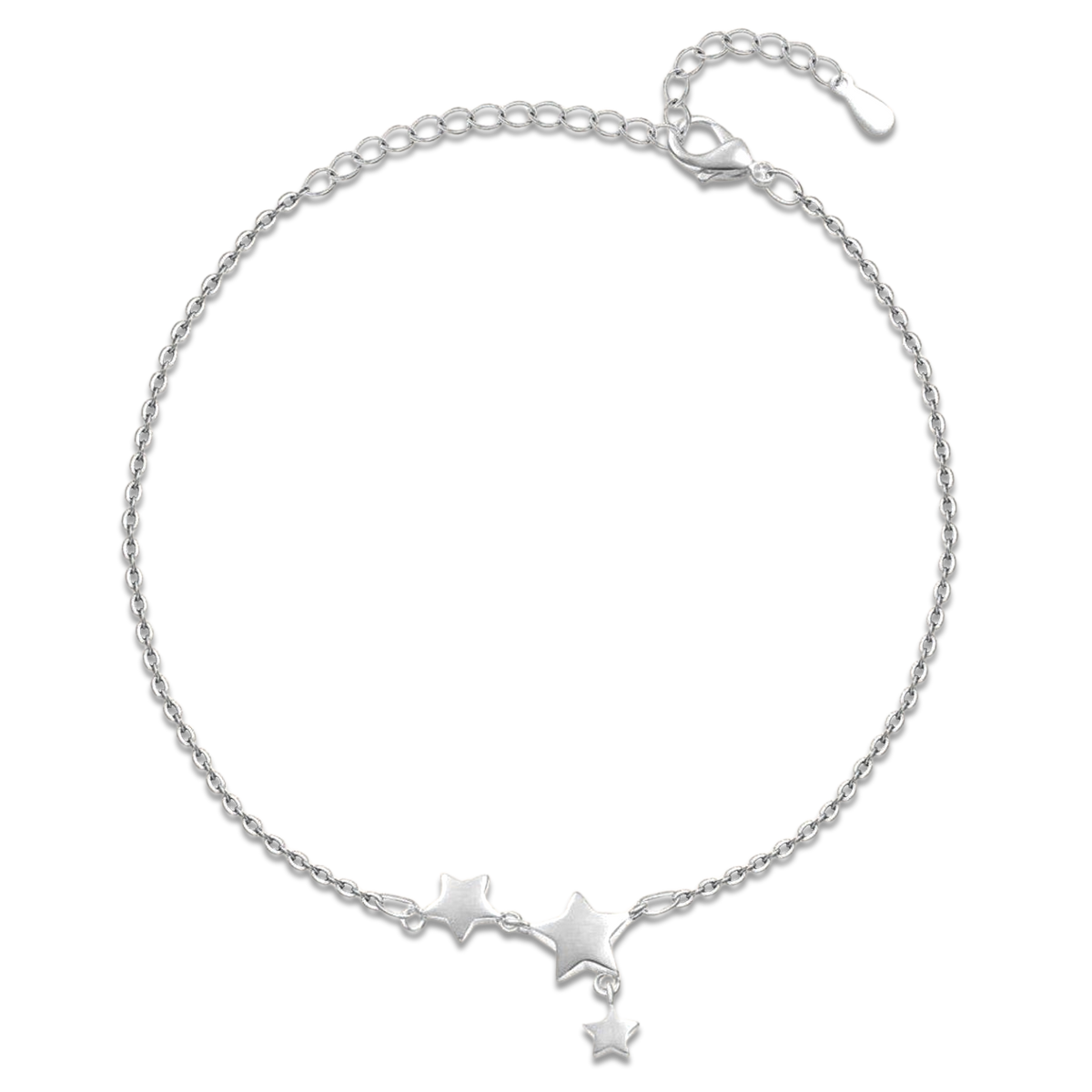 Bracelet de cheville Étoile Brillante - LaMaisonDesBijoux