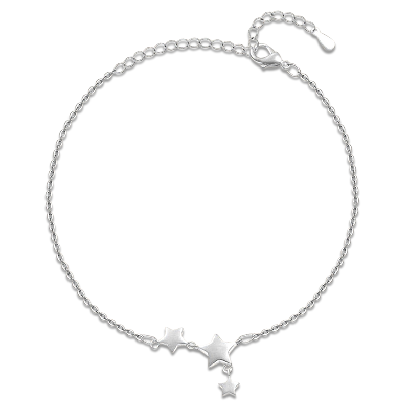 Bracelet de cheville Étoile Brillante - LaMaisonDesBijoux