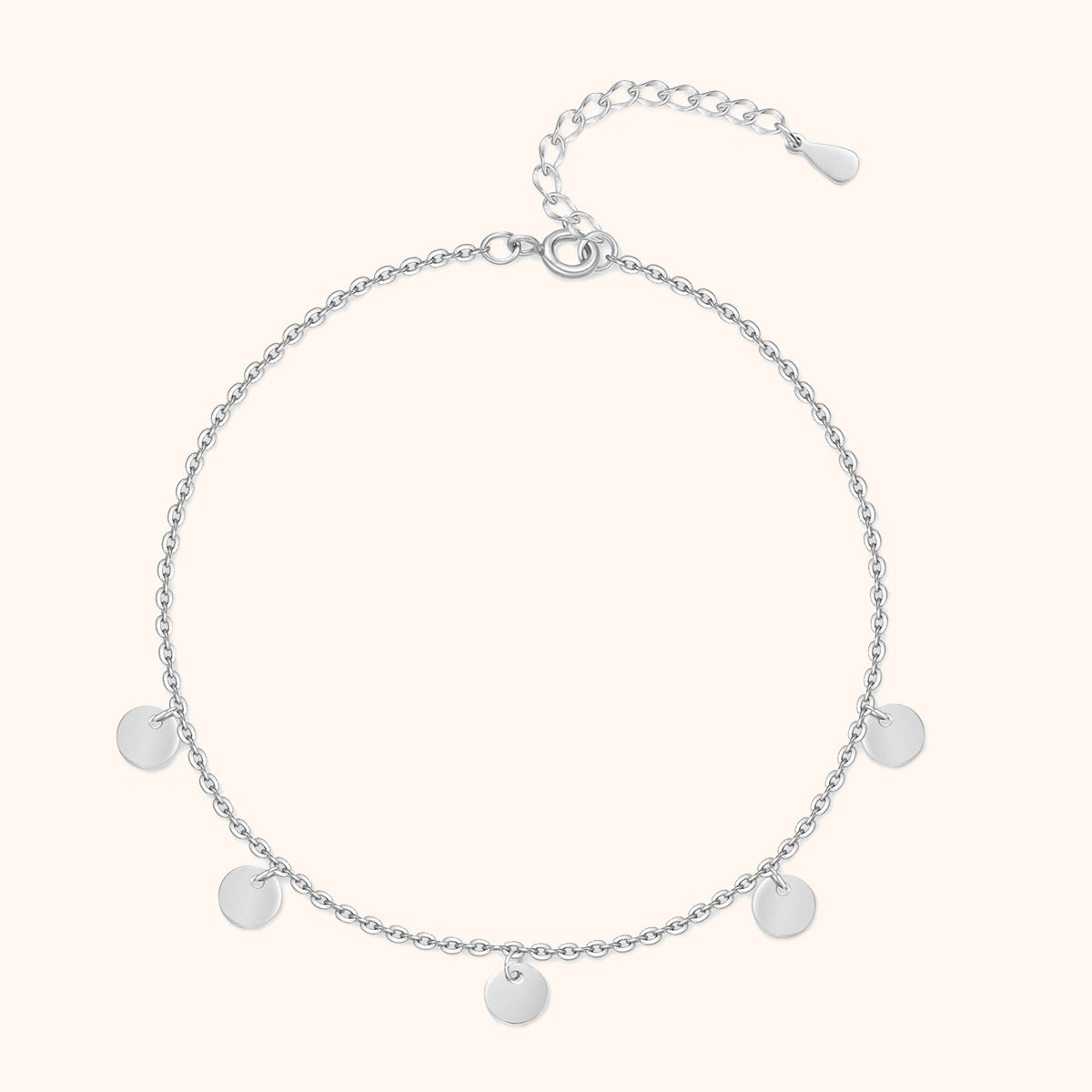 Bracelet de cheville "Cercles"