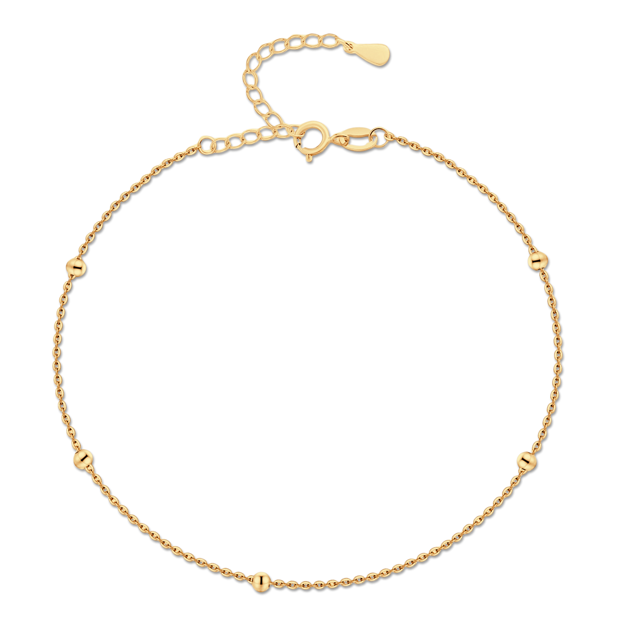 Bracelet de cheville Petites Boules - LaMaisonDesBijoux