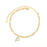 Bracelet de cheville "Initiales" - LaMaisonDesBijoux