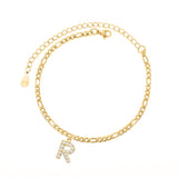 Bracelet de cheville "Initiales" - LaMaisonDesBijoux