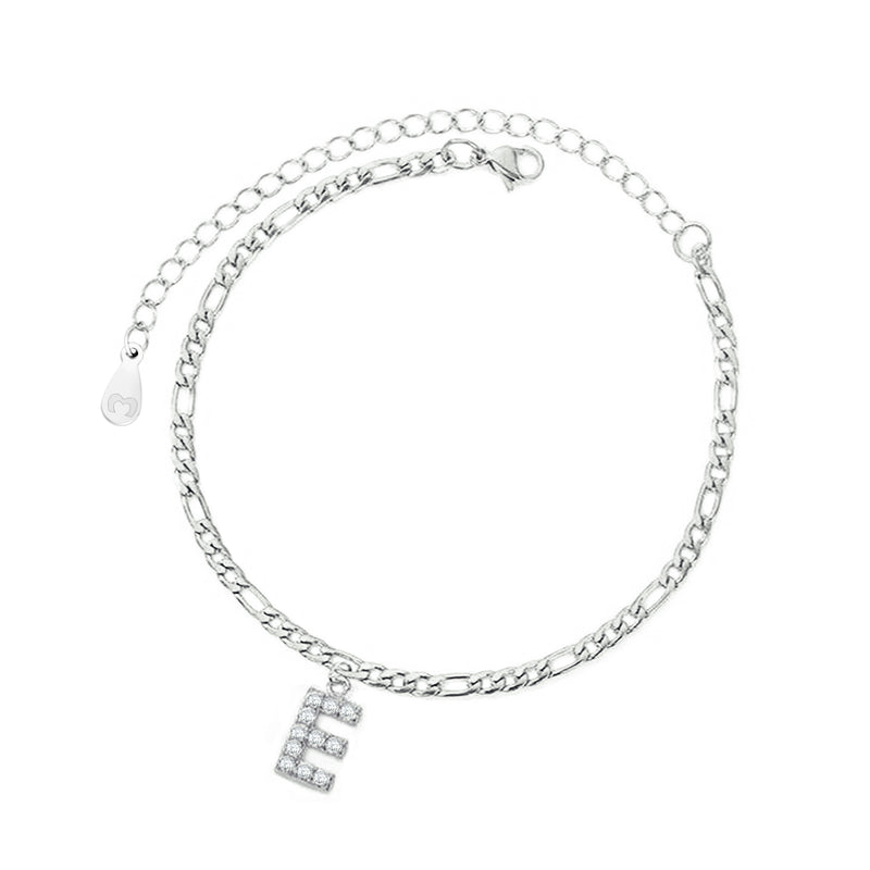 Bracelet de cheville "Initiales" - LaMaisonDesBijoux