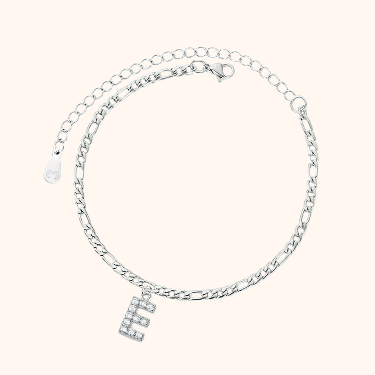 Bracelet de cheville Initiales - LaMaisonDesBijoux