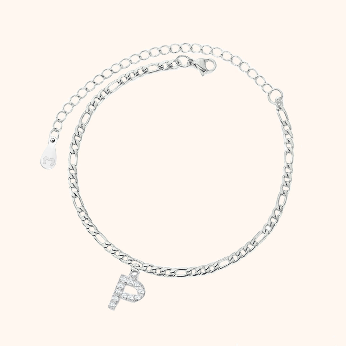 Bracelet de cheville Initiales - LaMaisonDesBijoux