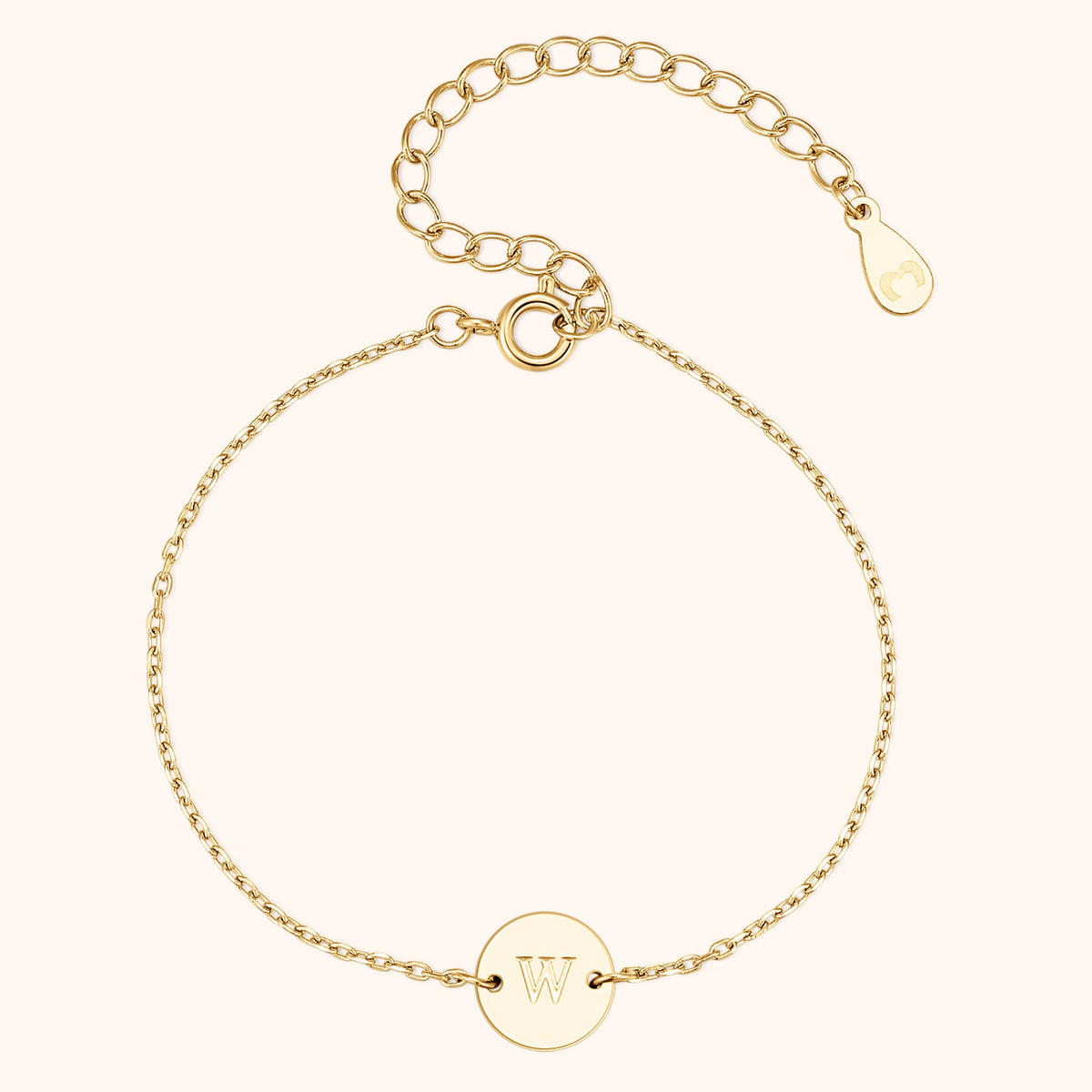 Bracelet Initiale - LaMaisonDesBijoux