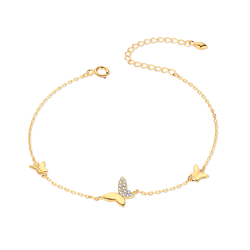 Bracelet Trois Papillons - LaMaisonDesBijoux