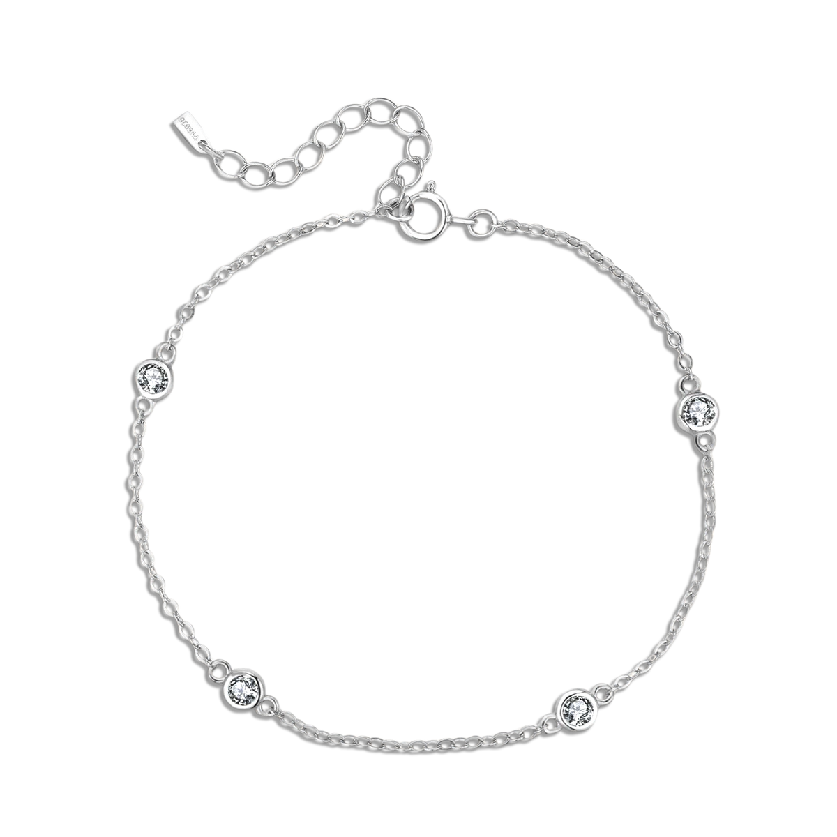 Bracelet Quatre Brillants - LaMaisonDesBijoux